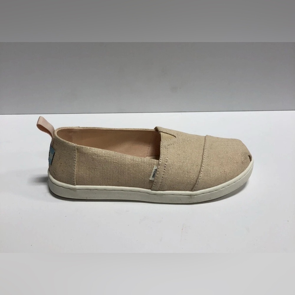 Toms Alpargata Girls Slip On Size 3.5M Big Kid